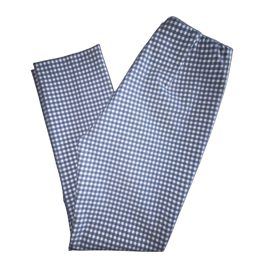 Rag & Bone Academia Simone Blue Gingham Ankle Pants Women's  Size 2 Preppy